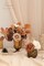 25 PCS Earth Tones Ombre Foam Roses with Stems – Real-Looking PE Artificial Flowers for DIY Wedding Bouquets, Bridal Shower, Party & Home Centerpieces